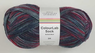 WYS - Colourlab Sock DK - 1201 Rock